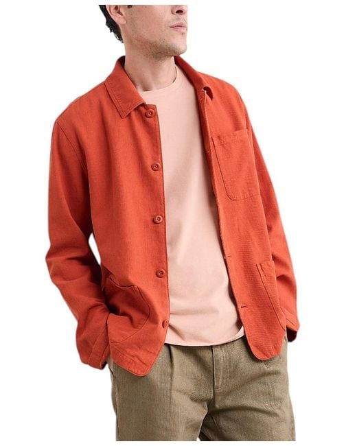Seasalt Cornwall Red Well Wright Jacket for men