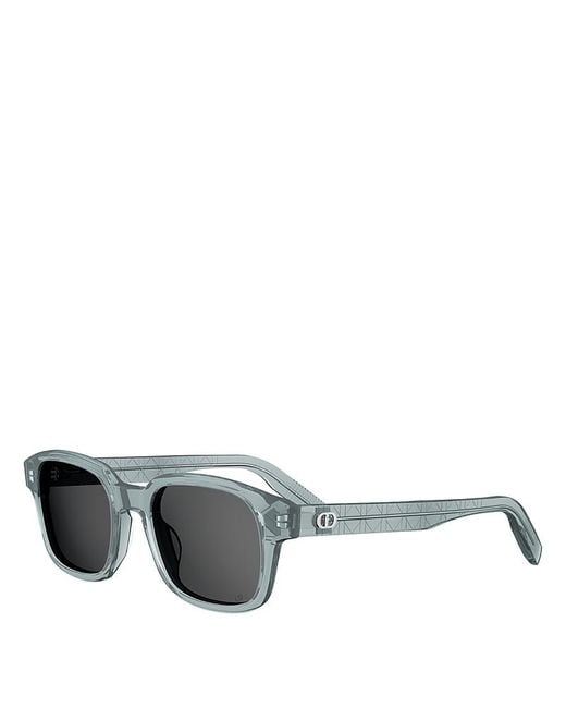 Dior Gray Cd Icon Square Sunglasses, 51Mm for men