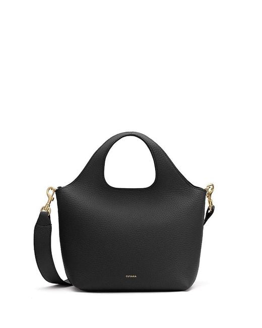 Cuyana Black Mini System Tote