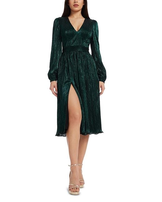 dress the population green dress Emery Sequin - Dark Pine Multi She is designed with a form flattering finish and a modestly elegant tone. Dress the Population Revolve Sz
