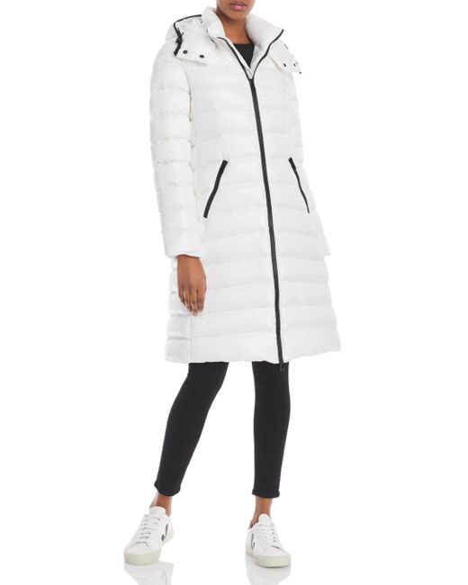 moncler moka lacquer hooded jacket