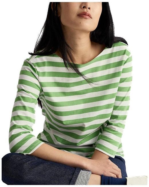 Seasalt Cornwall Green Sailor Top