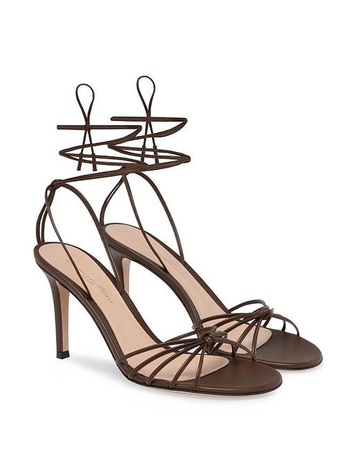 Gianvito Rossi Metallic Gwyneth 85 Sandals