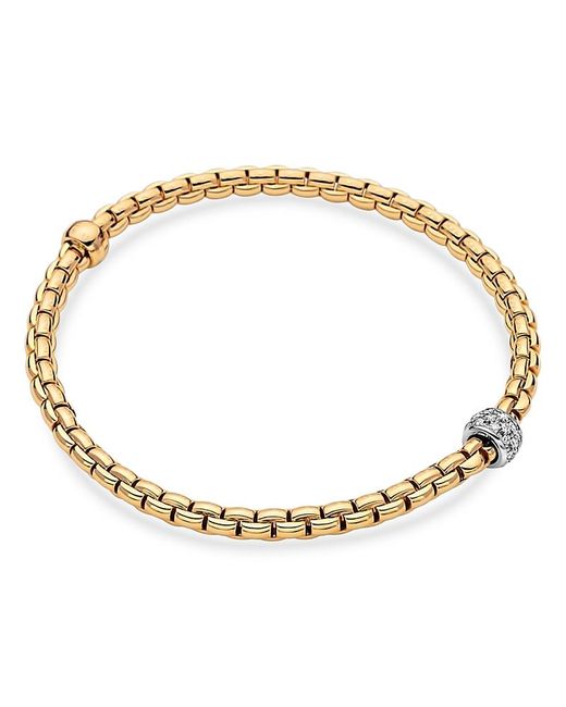 Fope Metallic 18K Eka Diamond Flex'It Bracelet