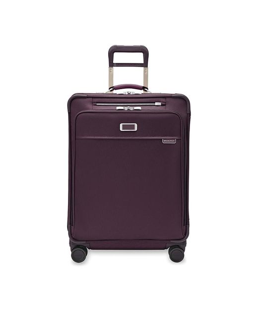 Briggs & Riley Purple Medium Expandable Spinner Suitcase