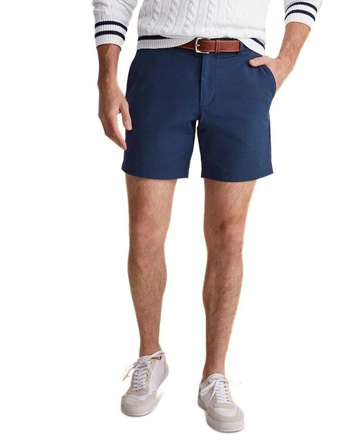 Vineyard Vines Blue 7 On The Go Shorts for men