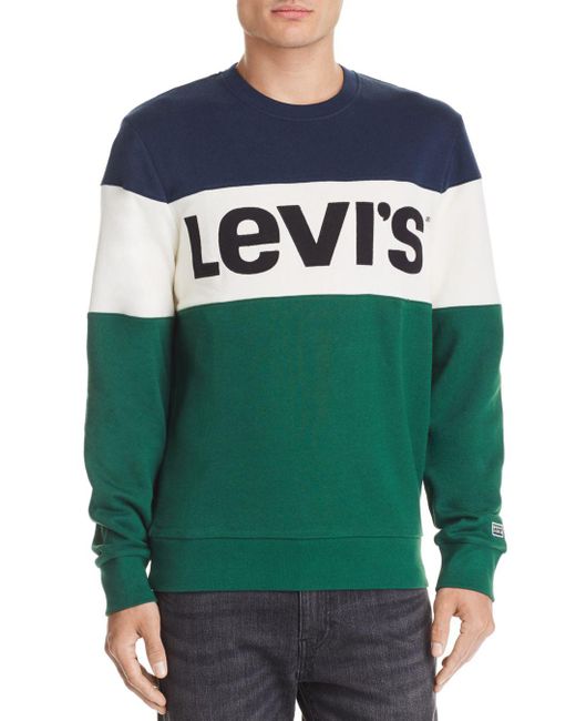 levis green jumper