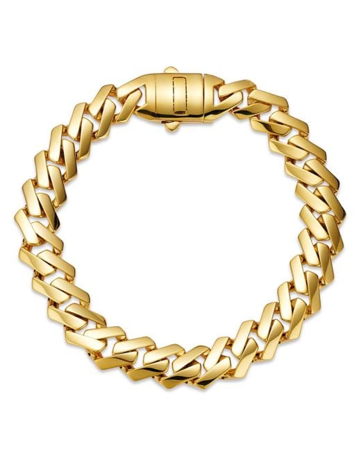 Bloomingdale's Metal Monaco Link Chain Bracelet In 14k Yellow Gold in ...