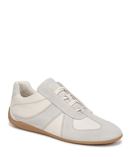 Vince White Solaris Trainer Sneakers