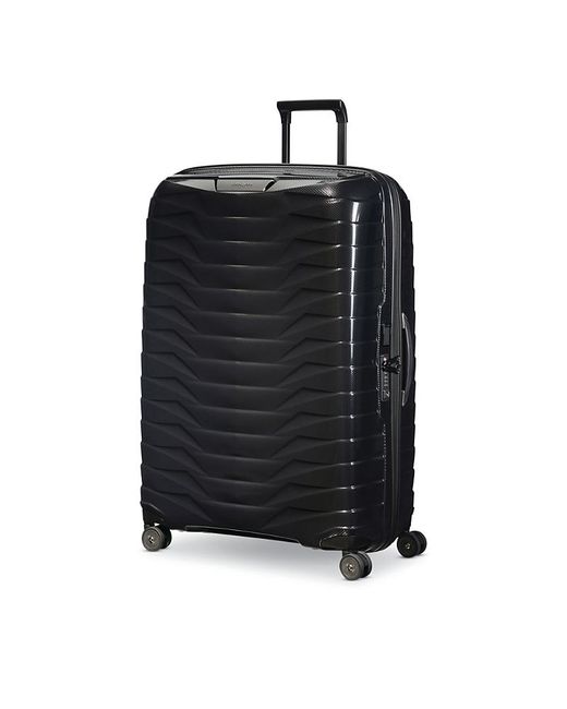 Samsonite Black Proxis Extra Large Spinner Checked Suitcase