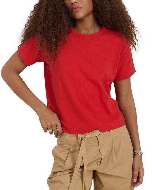 Alex Mill Red Garcon Tee