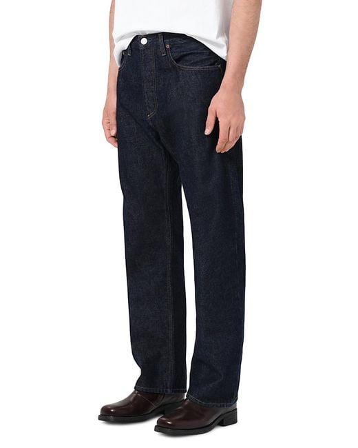 Agolde Blue Magnus Regular Fit Jeans for men