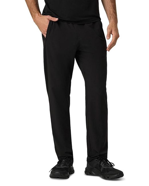 vuori Black Kore Classic Performance Drawstring Sweatpants for men