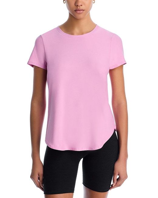 Beyond Yoga Pink On The Down Low Tee