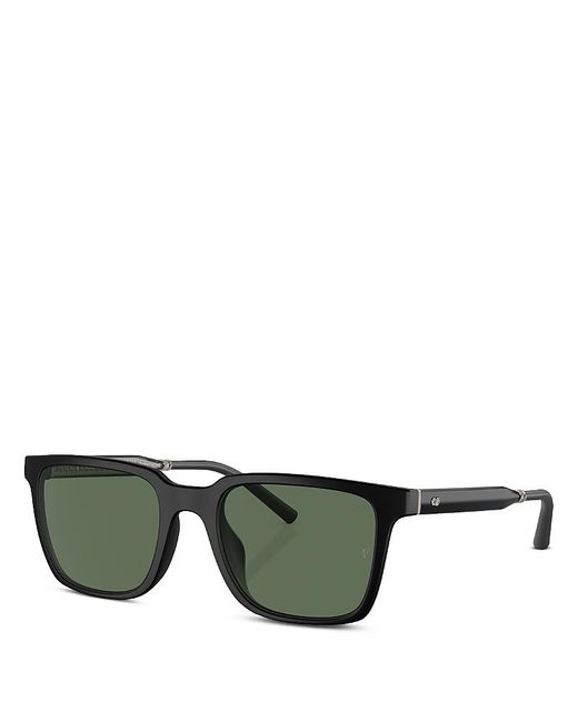 Oliver Peoples Green X Roger Federer Mr. Federer Rectangular Sunglasses, 52Mm