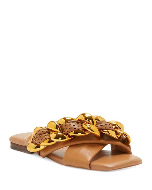 Buyr.com | Flats | Vince Camuto Women's Azori Flat Sandal, Water Lily, 6