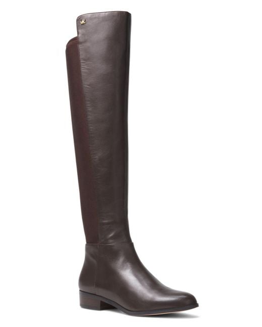 bromley stretch back riding boot michael michael kors