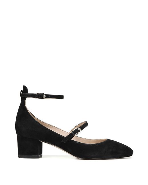 Lyst - Sam edelman Lulie Suede Ankle Strap Mary Jane Pumps in Black