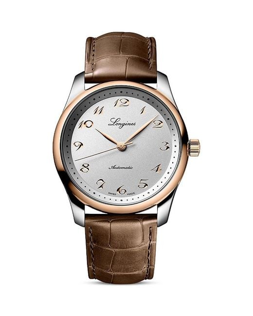 Longines Gray Master Watch, 40Mm for men