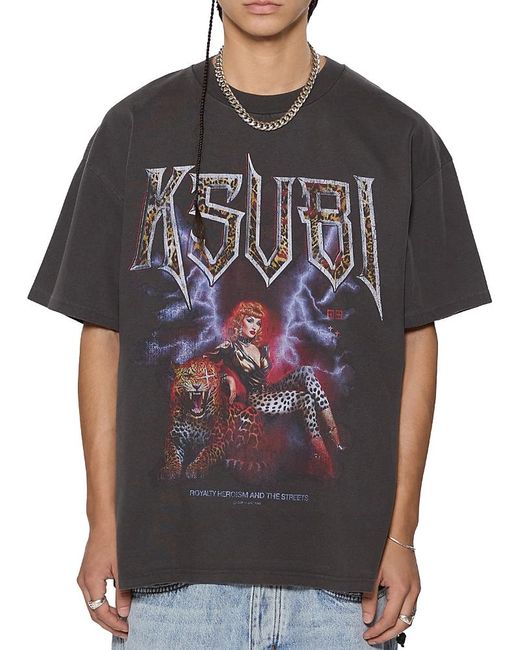 Ksubi Black Kingdom Excess Tee for men