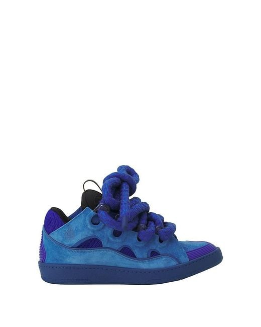Lanvin Blue Curb Sneakers