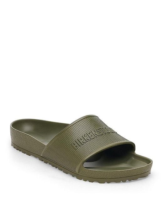 Birkenstock Green Barbados Slide Sandals for men