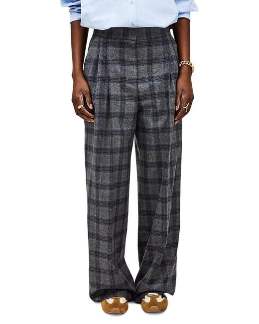 Ba&sh Gray Tad Pants