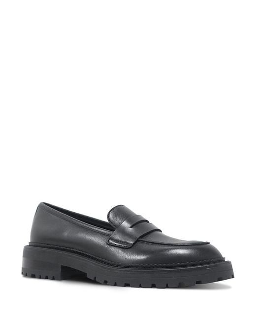 Kenneth Cole Gray Fatima Slip On Penny Loafer Flats