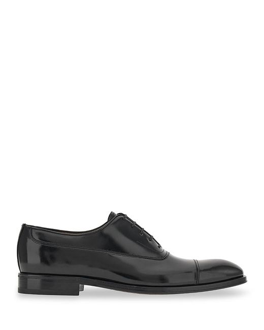 Ferragamo Black Fermin Oxfords for men