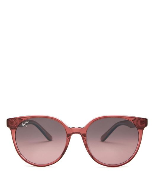 Maui Jim Polarized Cat Eye Sunglasses in Pink Lyst