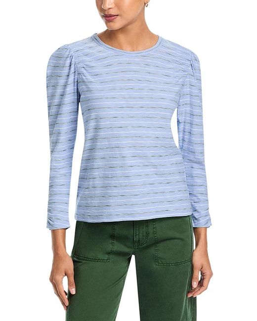 Veronica Beard Blue Bouvet Tee