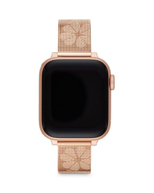 Kate Spade Rose-gold-tone Stainless Steel Mesh 38/40mm Band For