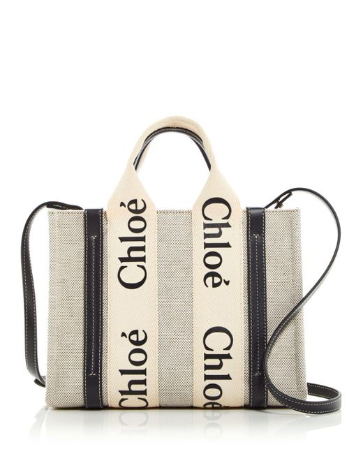 chloe woody tote bolsa