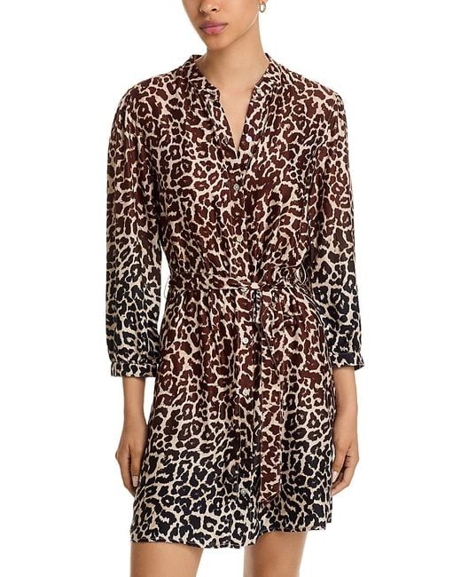 Bella Dahl Black Belted Shirt Dress