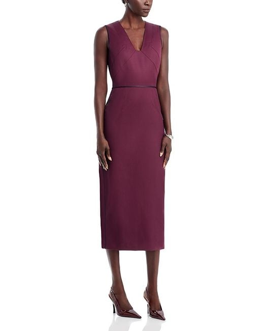 Boss Purple Drumialdan Dress