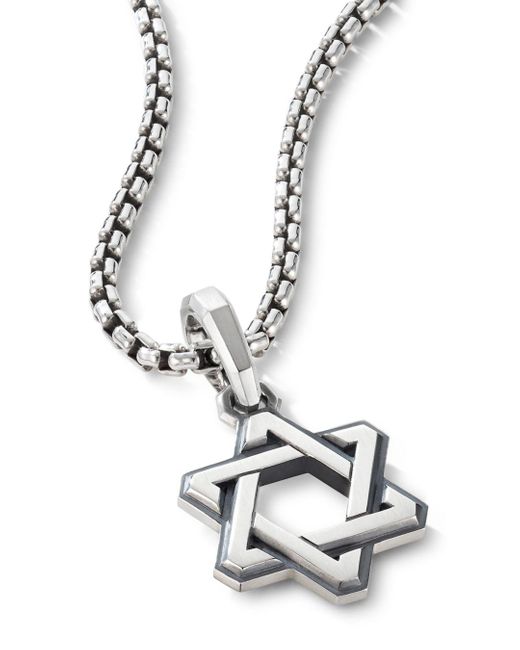 David Yurman Sterling Silver Deco Star 