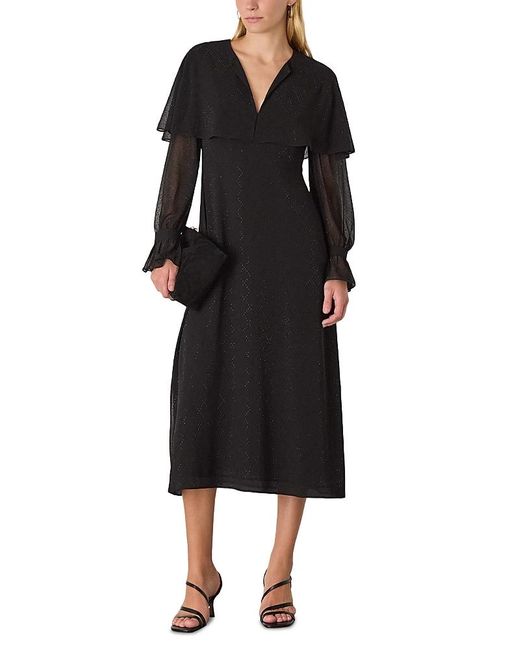 dress longer at back Jadie Open Back Maxi Dress in Black