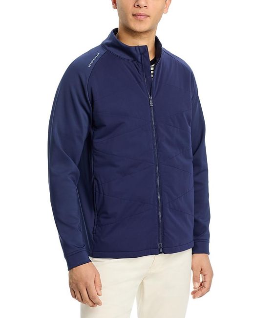 Peter Millar Blue Merge Hybrid Jacket for men