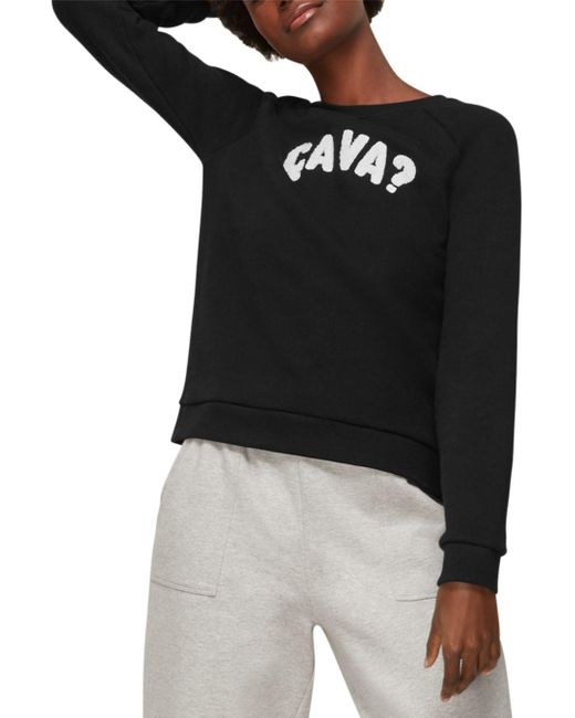 whistles logo sweatshirt