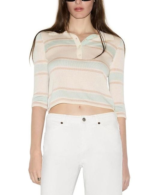 Re/done White The Range Polo