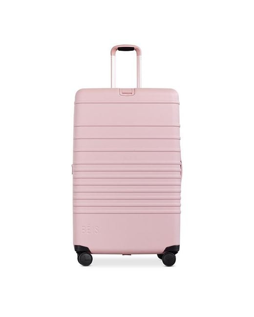BEIS Pink Large Check-In Roller