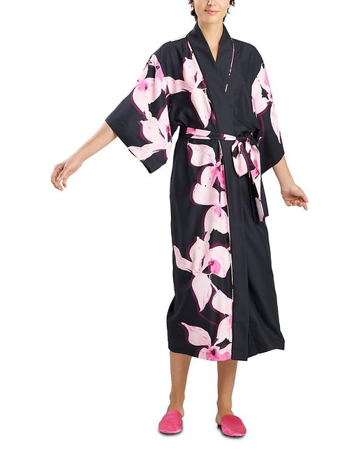 Natori Blue Orchida Robe