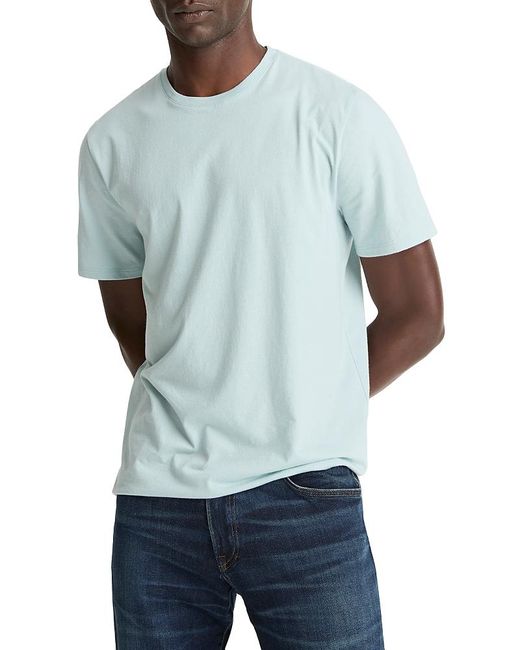 Vince Blue Short Sleeve Crewneck Tee for men
