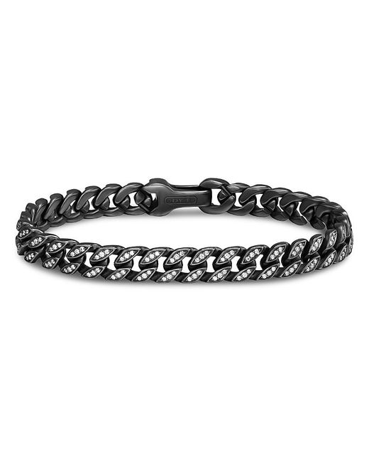 David Yurman Black Curb Chain Bracelet for men