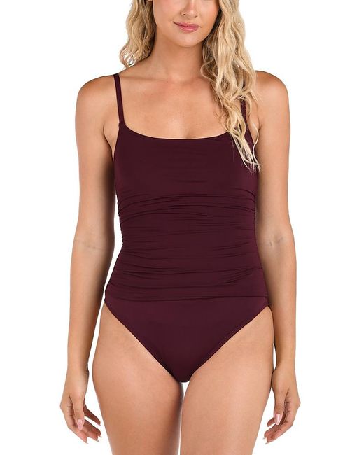 La Blanca Paradiso Ruffle Off The Shoulder One-Piece Swimsuit | Lyst