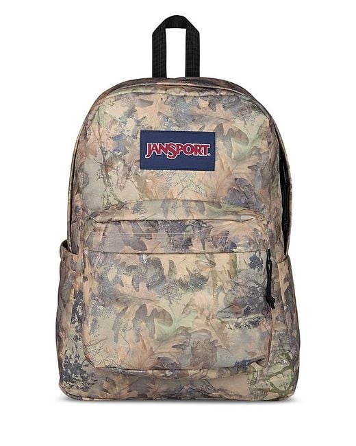 Jansport Gray Superbreak Plus Bogcore Backpack