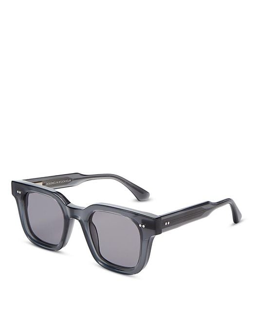 Chimi Gray Core 4 Square Sunglasses, 45Mm