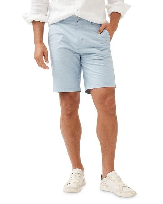 Rodd & Gunn Blue The Gunn 9 Shorts for men