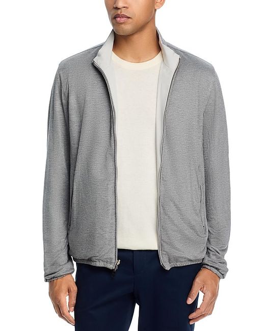 Herno Gray Reversible Bomber Jacket for men