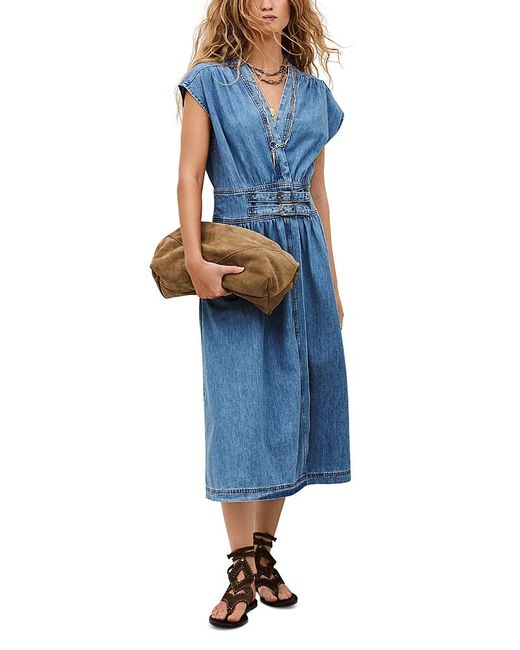 Ba&sh Blue Love Dress